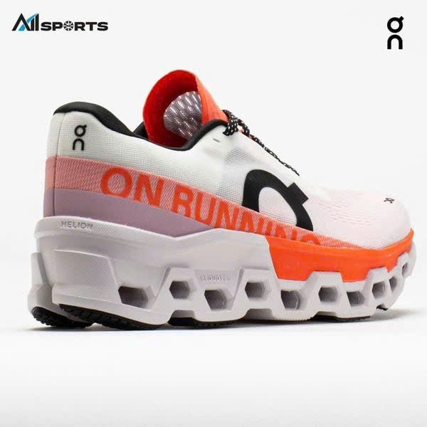GIÀY CHÍNH HÃNG On Cloudmonster 2 - Tenis de correr para hombre, blanco/llama