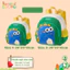 Balo bé trai - bé gái mầm non, mẫu giáo từ 1-5 tuổi chất liệu mềm mịn-siêu nhẹ-chống thấm nước