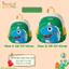 Balo bé trai - bé gái mầm non, mẫu giáo từ 1-5 tuổi chất liệu mềm mịn-siêu nhẹ-chống thấm nước