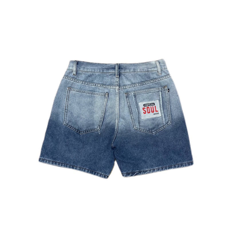 QUẦN SHORT WASH 2 MÀU, THÊU TÚI “SOUL” - FORM TMT.STU, MẶC TRÊN GỐi, KO CO GIÃN. | TMTD37