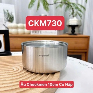 Âu Chockmen Có Năp 10cm 12cm 14cm Nấu Được Gas, Hồng Ngoại Inox Liền Đáy Cao Cấp