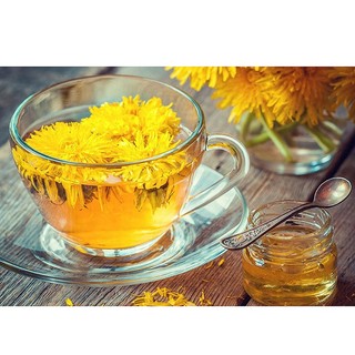 Lá Bồ Công Anh Sấy Khô Thương Hiệu Lá Ngọc Hỗ Trợ Giúp Ngủ Ngon,Lợi Sữa Gói 1kg