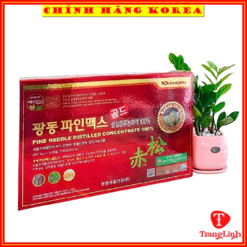 Tinh dầu thông đỏ Kwangdong hàn quốc chính hãng, hộp 120 viên - Giảm mỡ máu, phòng ung thư, tranglinhkorea