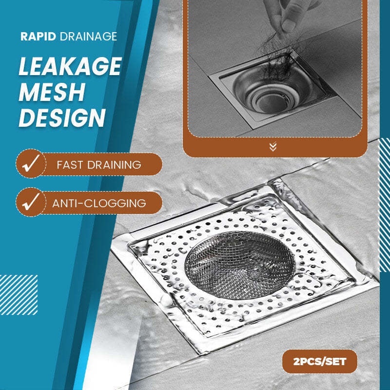 Bịt nắp lọc rác inox nhà tắm Giỏ lưới bịt nắp cống chặn rác thoát nước nhanh chống gỉ