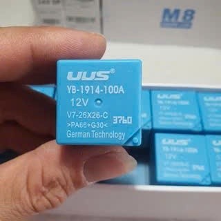 Rơ le 5 chân 100A điện 12v và 24v M8 UUS chất lượng