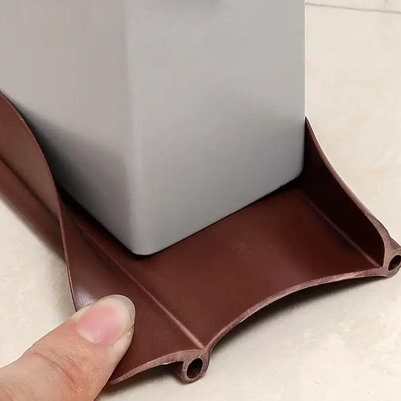 Thanh bọc chân cửa lấp khe hở cửa nhựa PVC cao cấp chặn cửa chống côn trùng