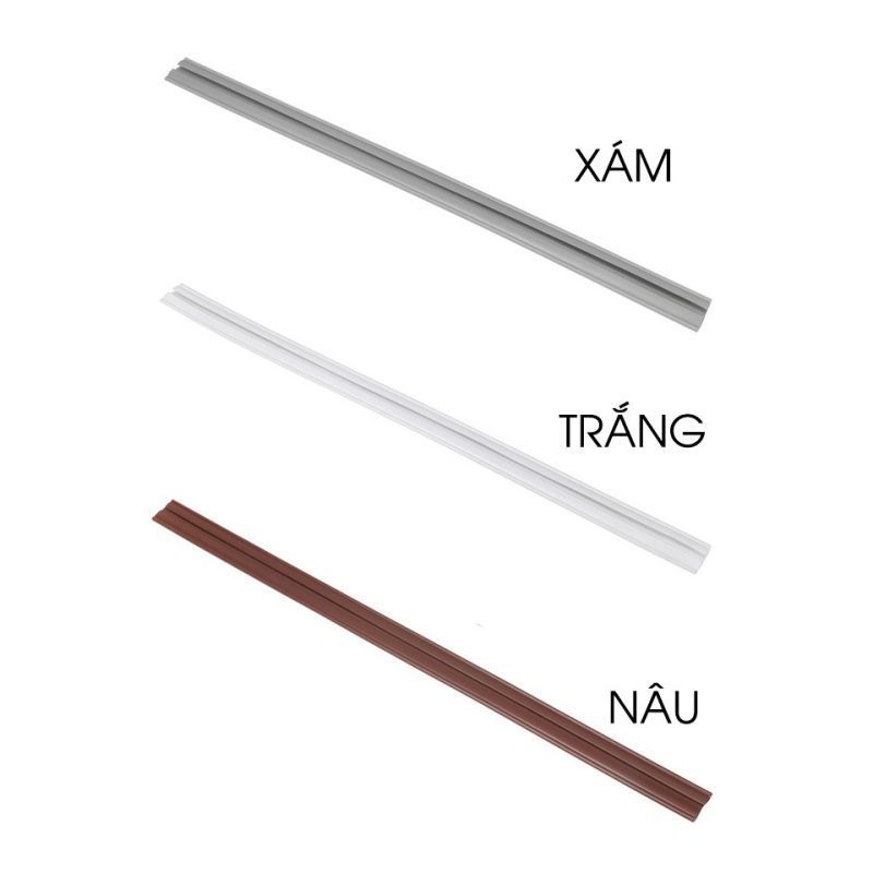 Thanh bọc chân cửa lấp khe hở cửa nhựa PVC cao cấp chặn cửa chống côn trùng