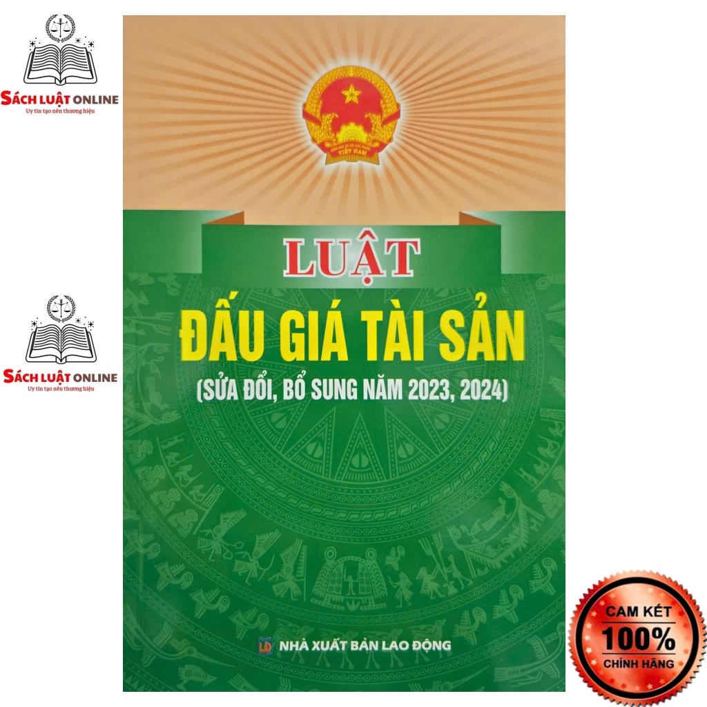 Sách - Luật đấu giá tài sản (NXB Lao động)