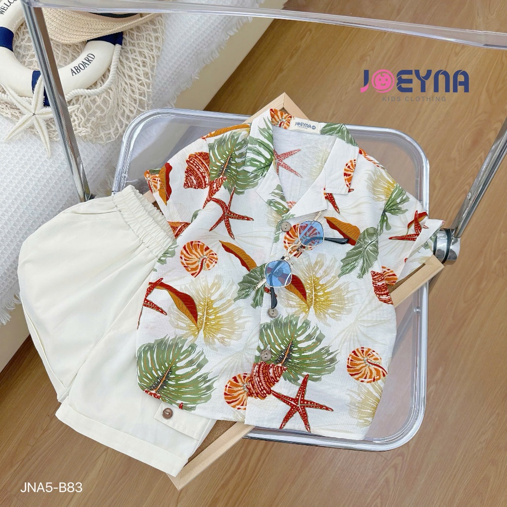 Set bộ đi biển Joeyna B83 sao biển cho bé