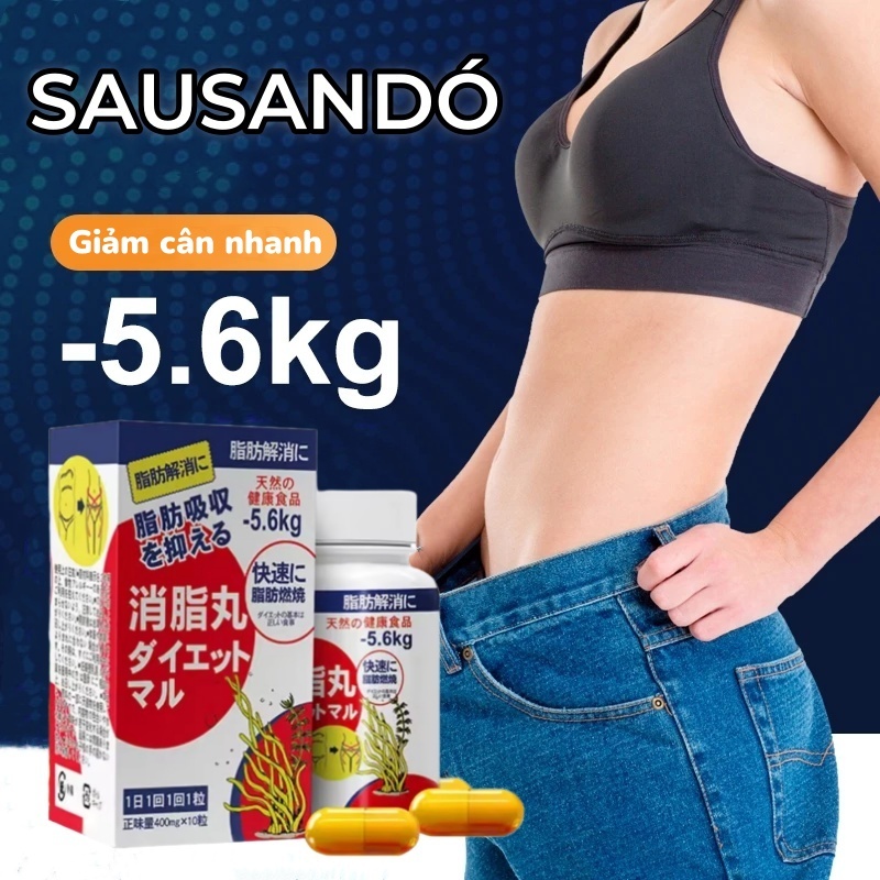 SAUSANDO Giảm Cân Cấp Tốc Trong 7 Ngày Giảm cân nhanh,giảm 3-5kg trong 10 ngày cơ địa lỳgiảm cân cấp tốc 7 ngày,