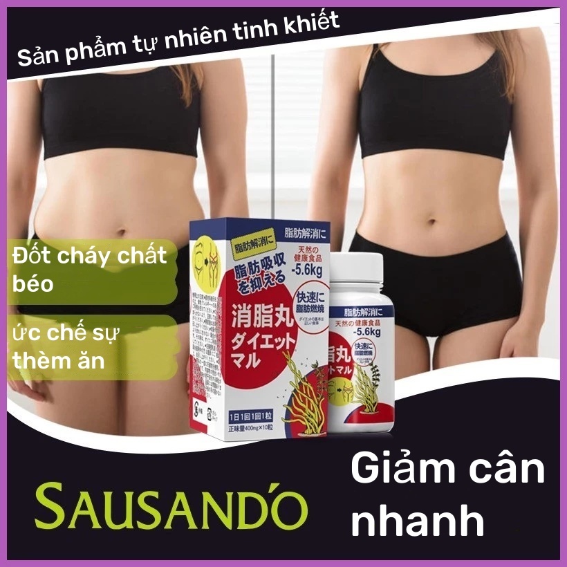 SAUSANDO Giảm Cân Cấp Tốc Trong 7 Ngày Giảm cân nhanh,giảm 3-5kg trong 10 ngày cơ địa lỳgiảm cân cấp tốc 7 ngày,