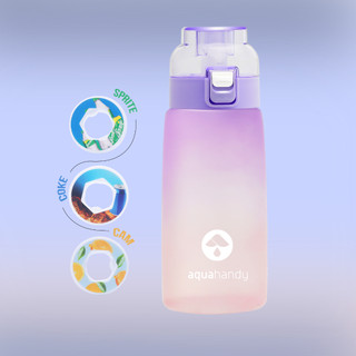 Bình Nước Tạo Hương Trái Cây AQUA HANDY 600ML kèm Hộp hương thơm 0 Đường 0 Calo