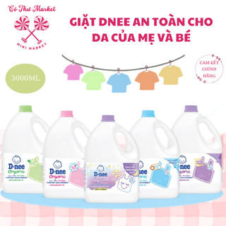 [ HOẢ TỐC ] Nước Giặt Quần Áo Em Bé Dnee 3000ml - Nước Giặt Xả An Toàn Cho Trẻ Em Hàng Chính Hãng - CÔ THƯ MARKET