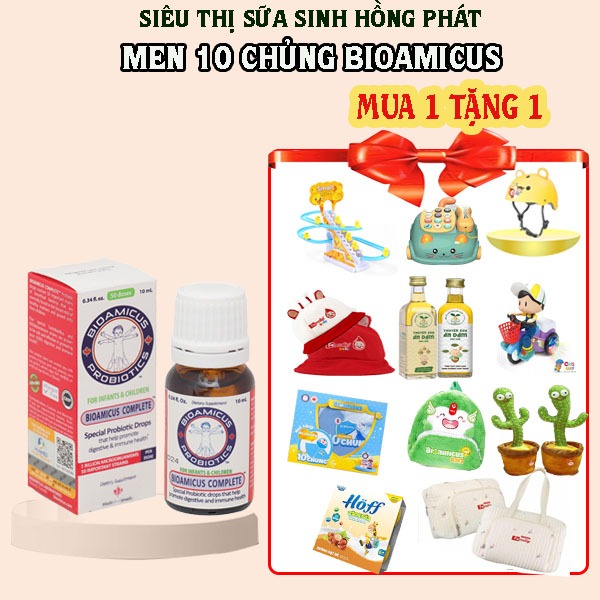 Men vi sinh 10 chủng BioAmicus Complete hộp 10ml | Shopee Việt Nam