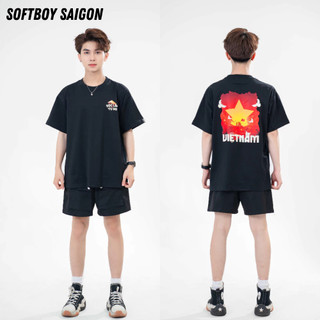 Áo Thun Local Brand In Độc Lập Tự Do Việt Nam Vải Cotton Cao Cấp Form Rộng [A439]