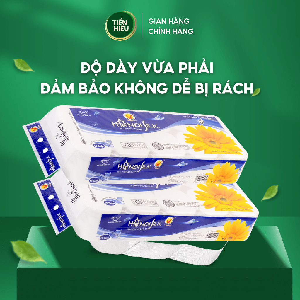 Ảnh Mua 2 Bịch GVS HanoiSilk 3 Lớp Không Lõi/ Có Lõi Tiết Kiệm - Tặng 2 Bịch Giấy Ăn Fairy Sen 270 Tờ 2