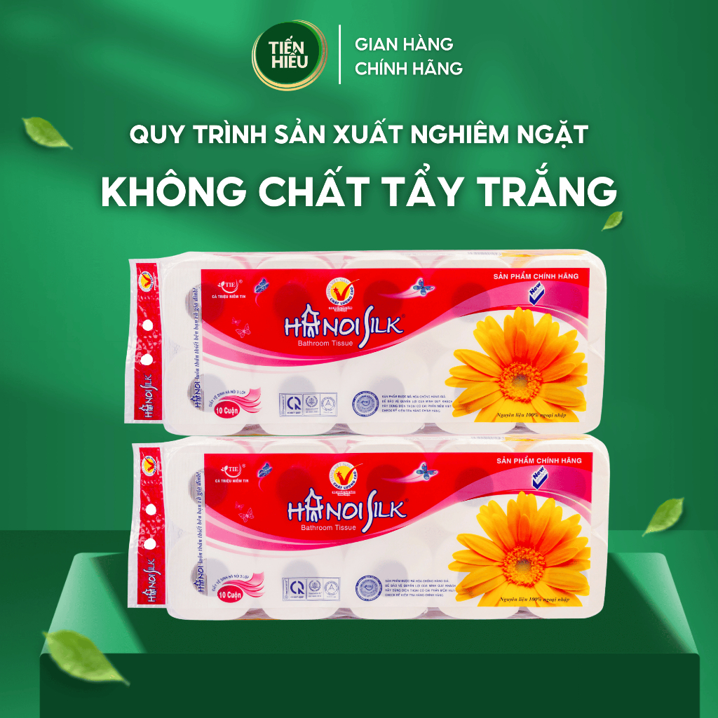 Ảnh Mua 2 Bịch GVS HanoiSilk 3 Lớp Không Lõi/ Có Lõi Tiết Kiệm - Tặng 2 Bịch Giấy Ăn Fairy Sen 270 Tờ 3