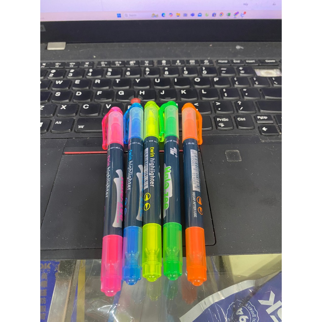 [ 3C ] Bút dạ quang, bút nhớ dòng, highlight THIÊN LONG Halozee HL03