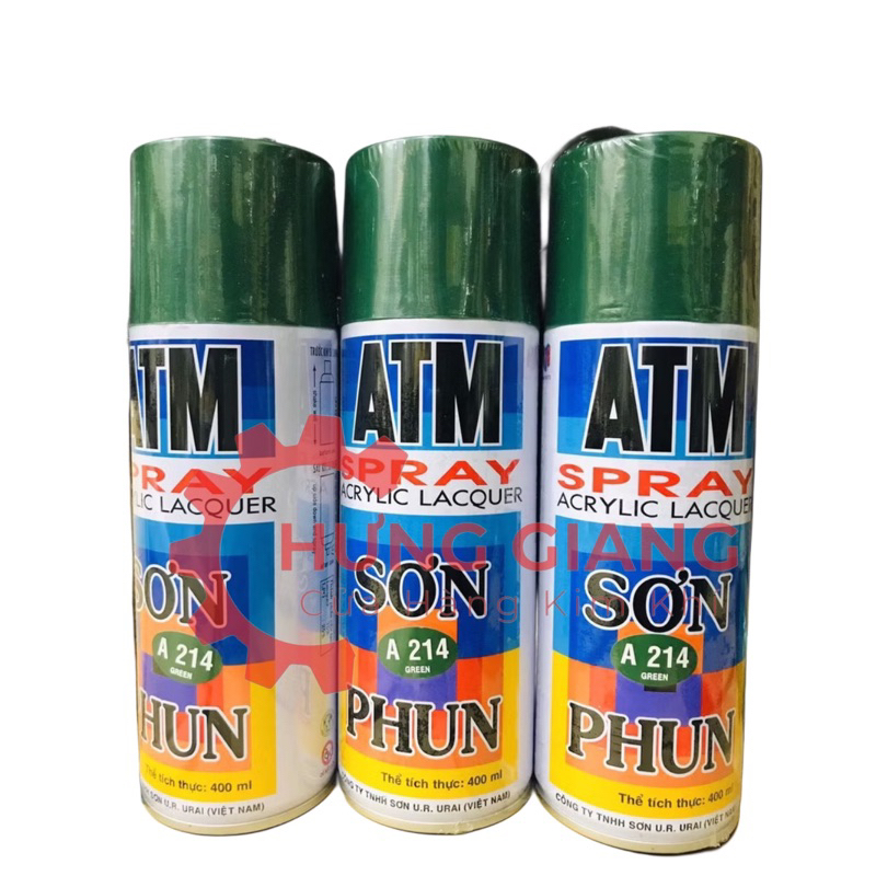 Sơn Xịt ATM SRAY sơn phun cao cấp nhiều màu