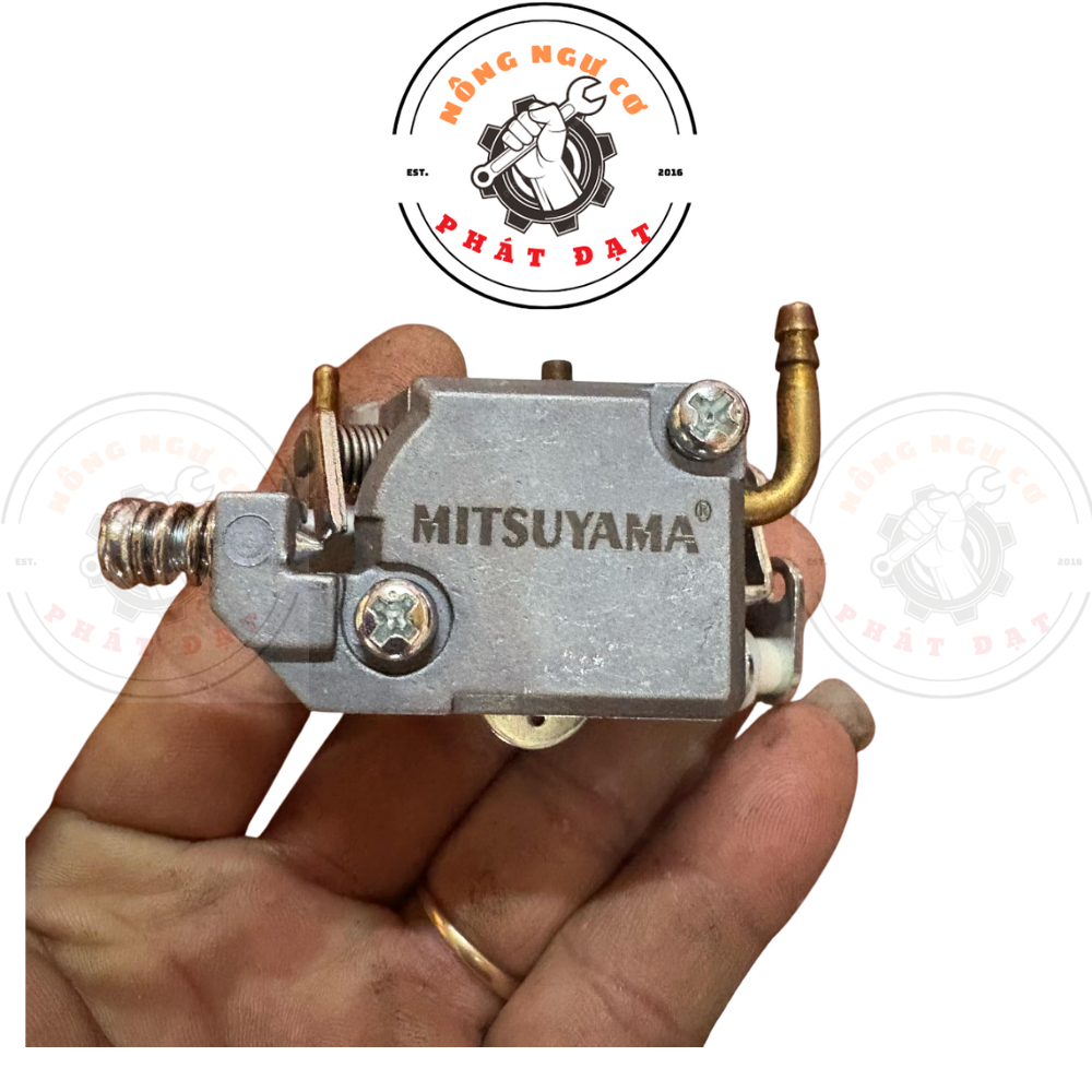 BÌNH XĂNG CON_CHẾ HÒA KHÍ MÁY CƯA 2500 NÒNG 25CC CHÍNH HÃNG MITSUYAMA