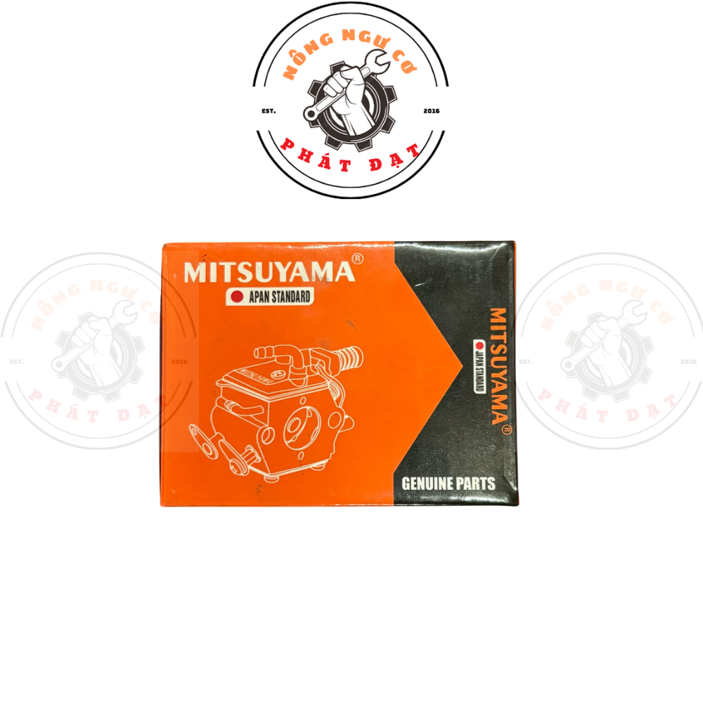 BÌNH XĂNG CON_CHẾ HÒA KHÍ MÁY CƯA 2500 NÒNG 25CC CHÍNH HÃNG MITSUYAMA