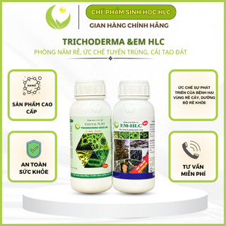 Bộ 2 sản phẩm  phục hồi cây, phòng vàng lá, nghẹt rễ cho cho cây trồng