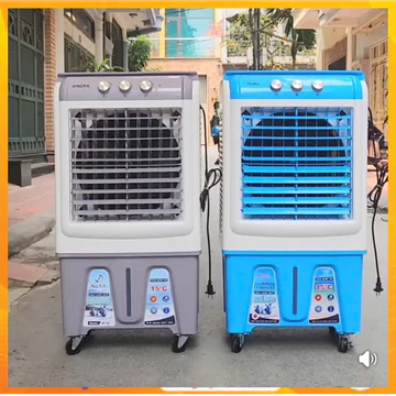 Quạt hơi nước 45L 80L, Quạt điều hòa hơi nước 80L làm mát nhanh điều hoà không khí tặng đá khô