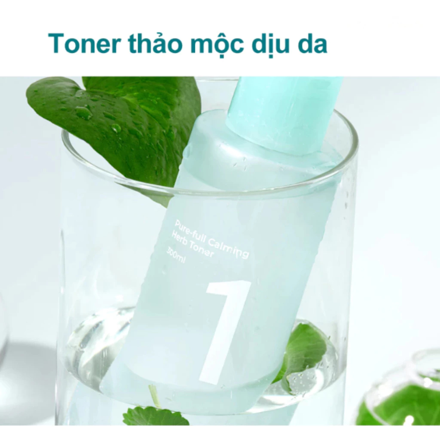 Ảnh Toner Thảo Mộc Numbuzin No.1 Pure-full Calming, Cấp Ẩm, Kiềm Dầu, Giảm Kích Ứng (200ml) 2