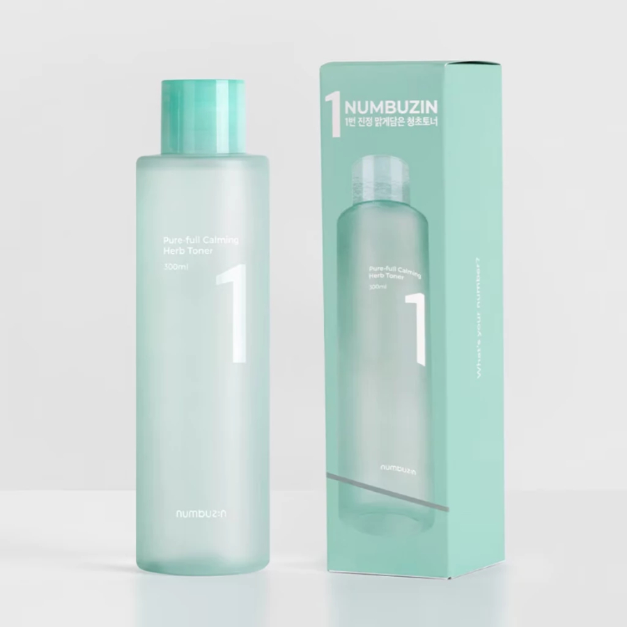 Ảnh Toner Thảo Mộc Numbuzin No.1 Pure-full Calming, Cấp Ẩm, Kiềm Dầu, Giảm Kích Ứng (200ml) 4