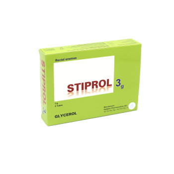 Gel Thụt Trực Tràng STIPROL |Hộp 6 Tuýp 3G/9G| Hỗ Trợ Giảm Táo Bón Cho ...