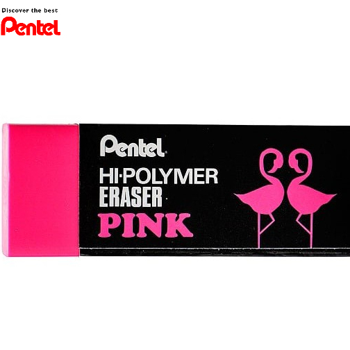 Ảnh Tẩy Chì Hồng Cao Cấp Tẩy Siêu Sạch Pentel ZEH Tẩy Sạch, Ít Bụi, Ít Độc Hại 2