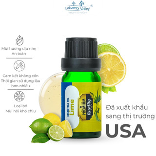 Tinh dầu vỏ chanh nguyên chất Labambi Valley chiết xuất 100% tinh dầu thiên nhiên 10ml/20ml/30ml/50ml