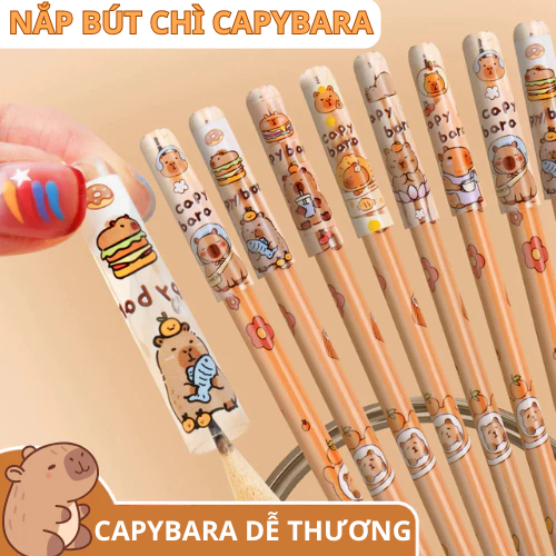 Combo Nắp Tẩy Bút Chì Phong Cách Hoạt Hình , Đồ Dùng Tẩy Chì Dễ Thương Tiện Lợi Cho Bé Khi Sử Dụng