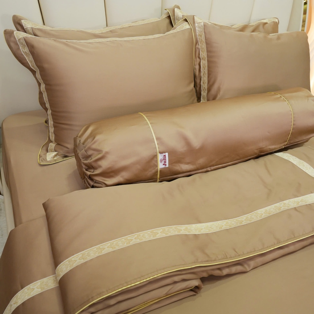 Bộ chăn ga gối lụa tencel cao cấp Julia 811