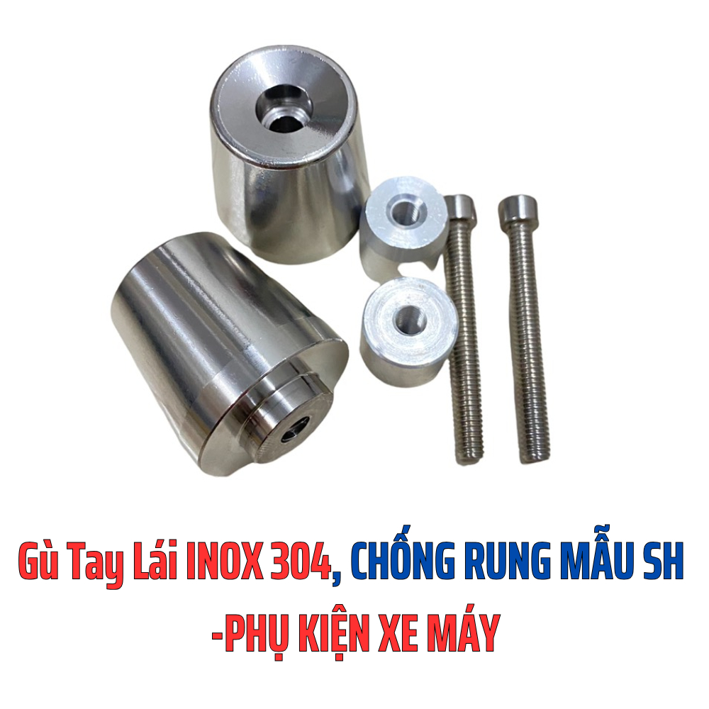 Cặp Gù Tay Lái INOX 304, CHỐNG RUNG MẪU SH - PHỤ KIỆN XE MÁY | Shopee ...