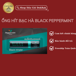 Ống Hít Mũi Bạc Hà Đen Peppermint Field Inhaler 2ml - SHOP DẦU DOKRAK