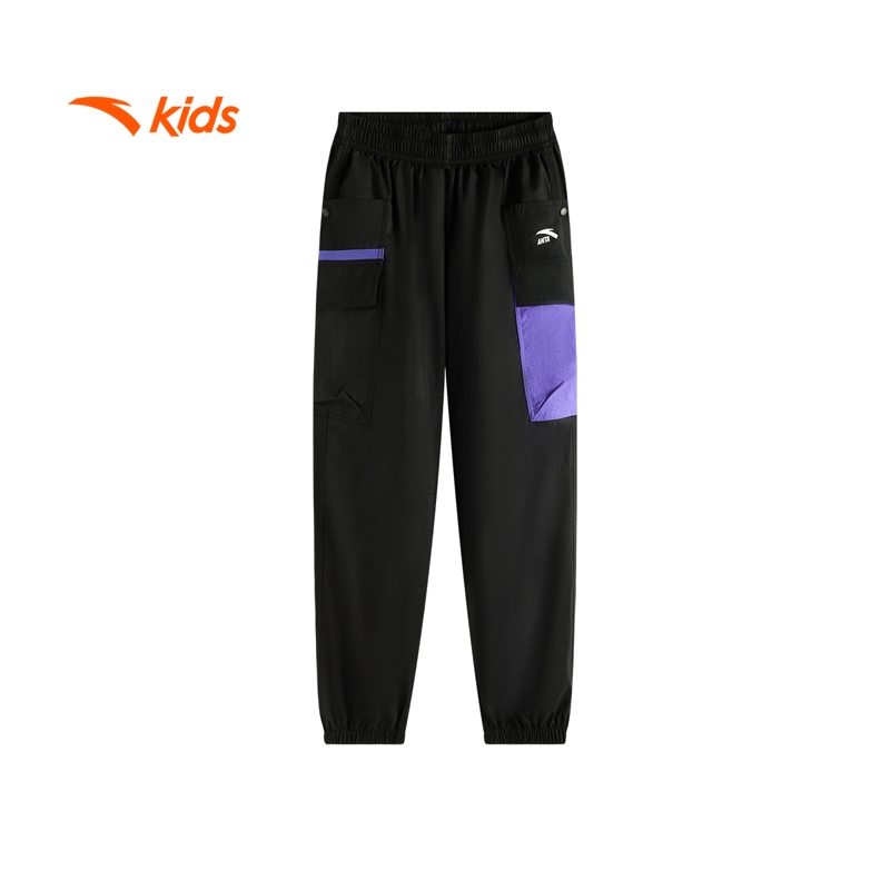 Quần dài bé trai thời trang thể thao size 130-170 Anta Kids Wildplayer 3525B8505