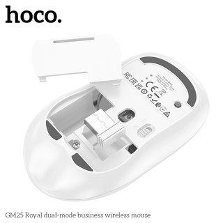 Chuột không dây Bluetooth kiêm Wireless 2.4G Hoco GM25 DPI 1600, Thiết kế đẹp mắt - Phụ Kiện Nhất Tín
