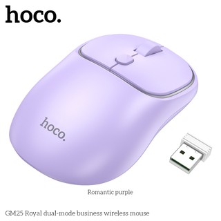 Chuột không dây Bluetooth kiêm Wireless 2.4G Hoco GM25 DPI 1600, Thiết kế đẹp mắt - Phụ Kiện Nhất Tín