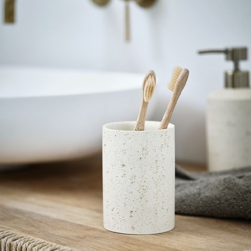 Ảnh Bộ phụ kiện phòng tắm | JYSK TORUP | Polyresin | Be | nhiều kích thước 3