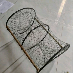 combo 10 lờ cua 🦀 cải tiến vành nhựa(24*34) có cây