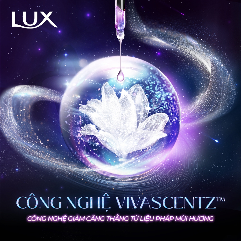 Ảnh Sữa tắm Lux Mood Library Peaceful Galaxy 470g 1