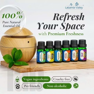 Nước hoa Labambi Valley No.15 - ENCHANTEUR treo không gian ô-tô, tủ quần áo, tủ giày, phòng khách, phòng ngủ,..chai 10ml