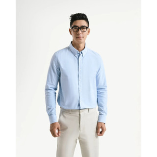Áo sơ mi oxford nam button down - Smartshirt Form Fitted - RT 10S24SHL002C / 10S25SHL005