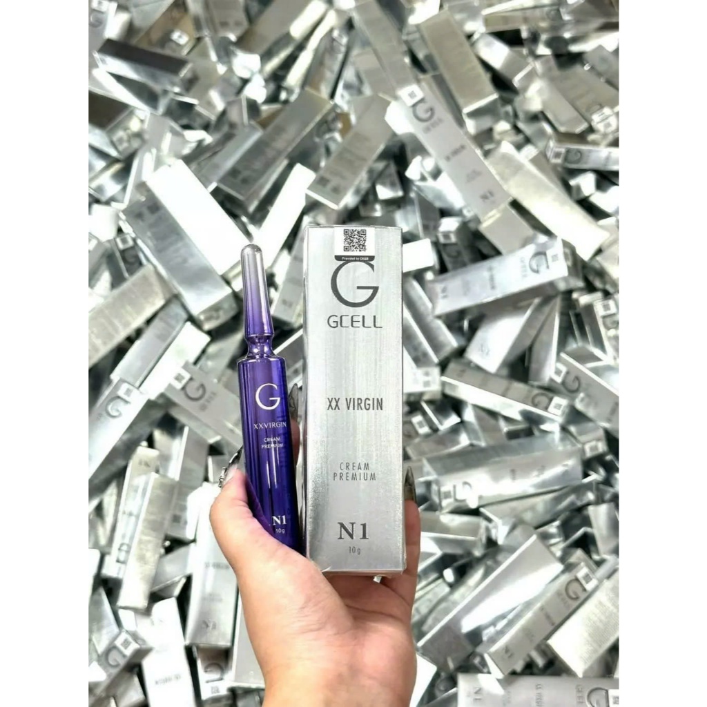 Kem làm hồng nhũ hoa GCell XX Virgin Cream Premium N1 - Dưỡng sáng, mềm mịn, đều màu da