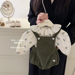 Sét yếm nhung bé gái hàn quốc cho bé gái