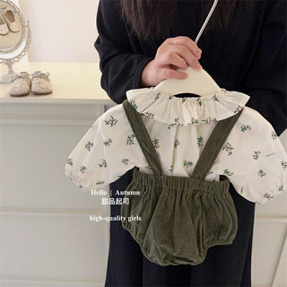 Sét yếm nhung bé gái hàn quốc cho bé gái