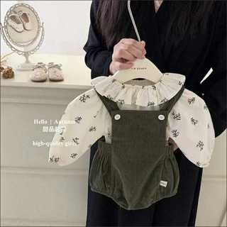 Sét yếm nhung bé gái hàn quốc cho bé gái
