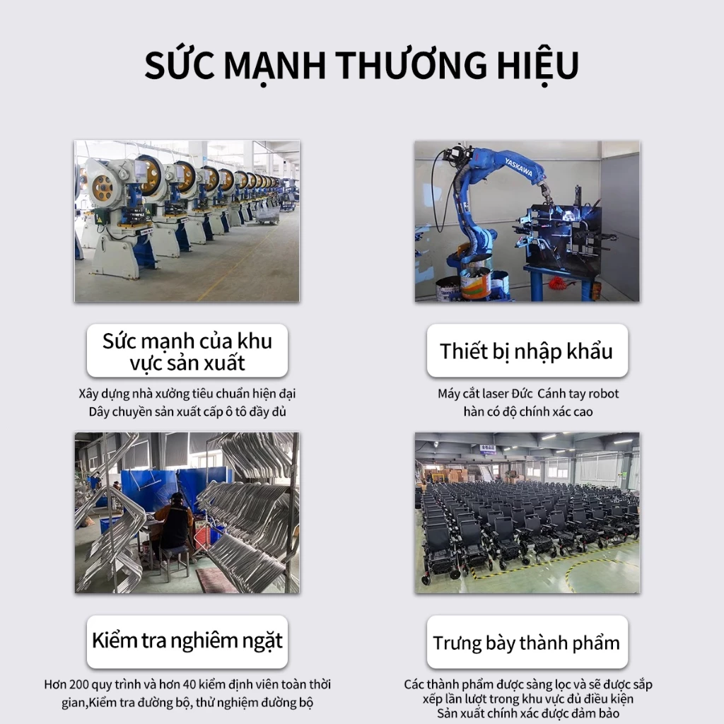 Xe lăn tay ngã lưng, có đệm và bô vệ sinh Xe lăn,đa năng - Có thể ngã thành giường