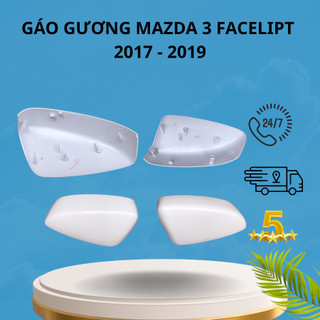 Gáo gương mazda 3 đời 2017 - 2018 bản facelift màu trắng như hình.